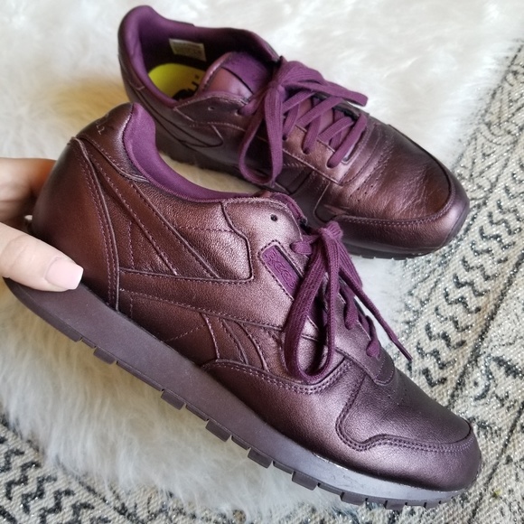 iridescent reebok classics